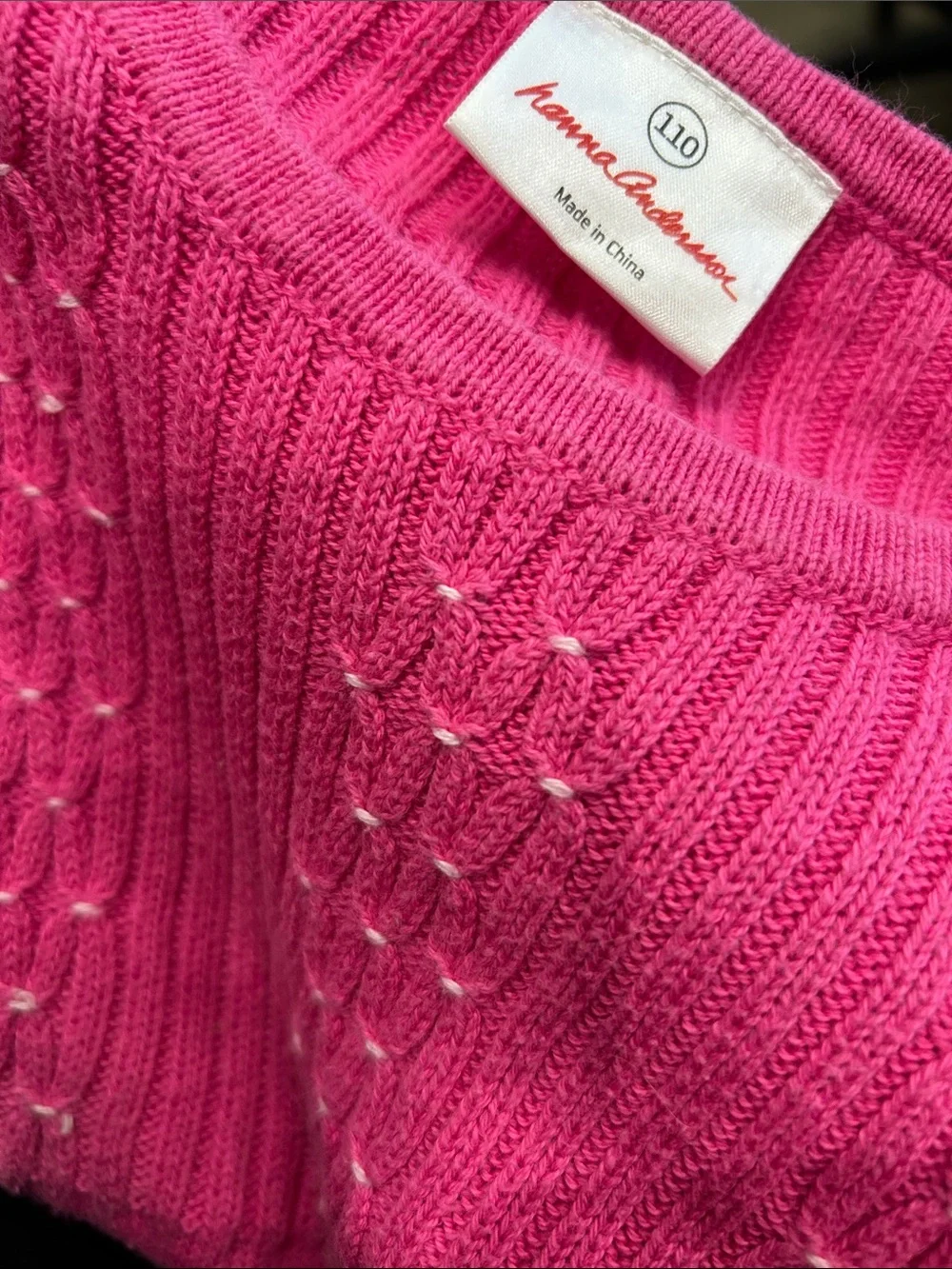 Hanna Andersson Sweater Dress